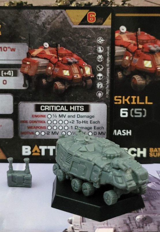 Battletech Mash Truck Battlefield Support Objectives
