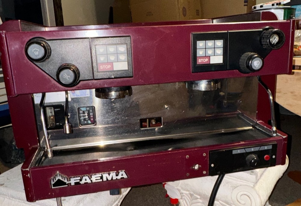 Faema E87/2 (Red)Espresso Machine