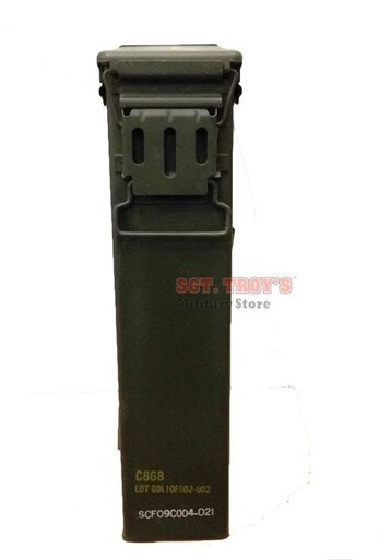 81mm Tall Ammo Can M821A2 Military Surplus Metal Can USGI VGC