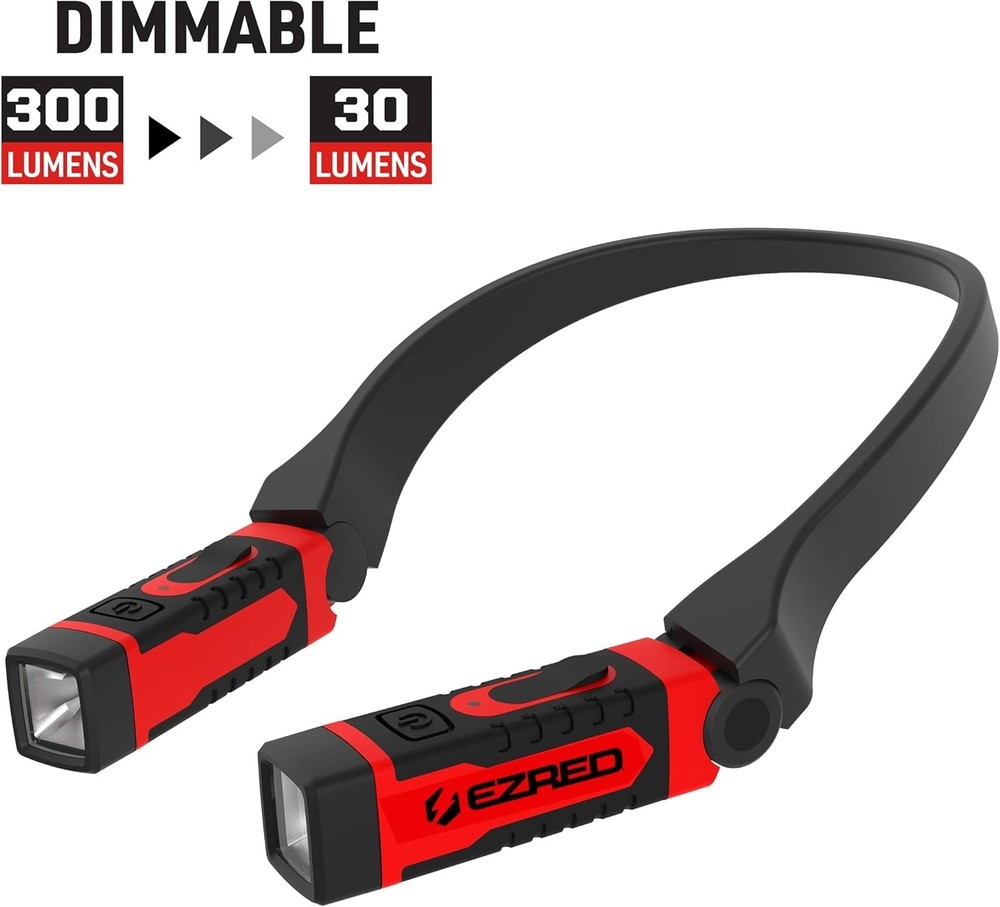 Innovative Neck Light - USB Rechargeable, 9 Hours Runtime