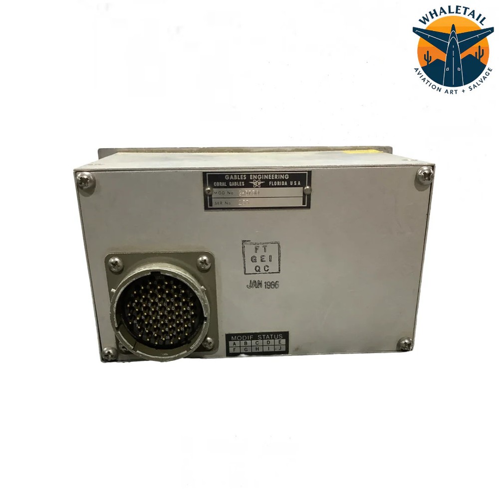 CADC FD CMD VERT GYRO Control Panel