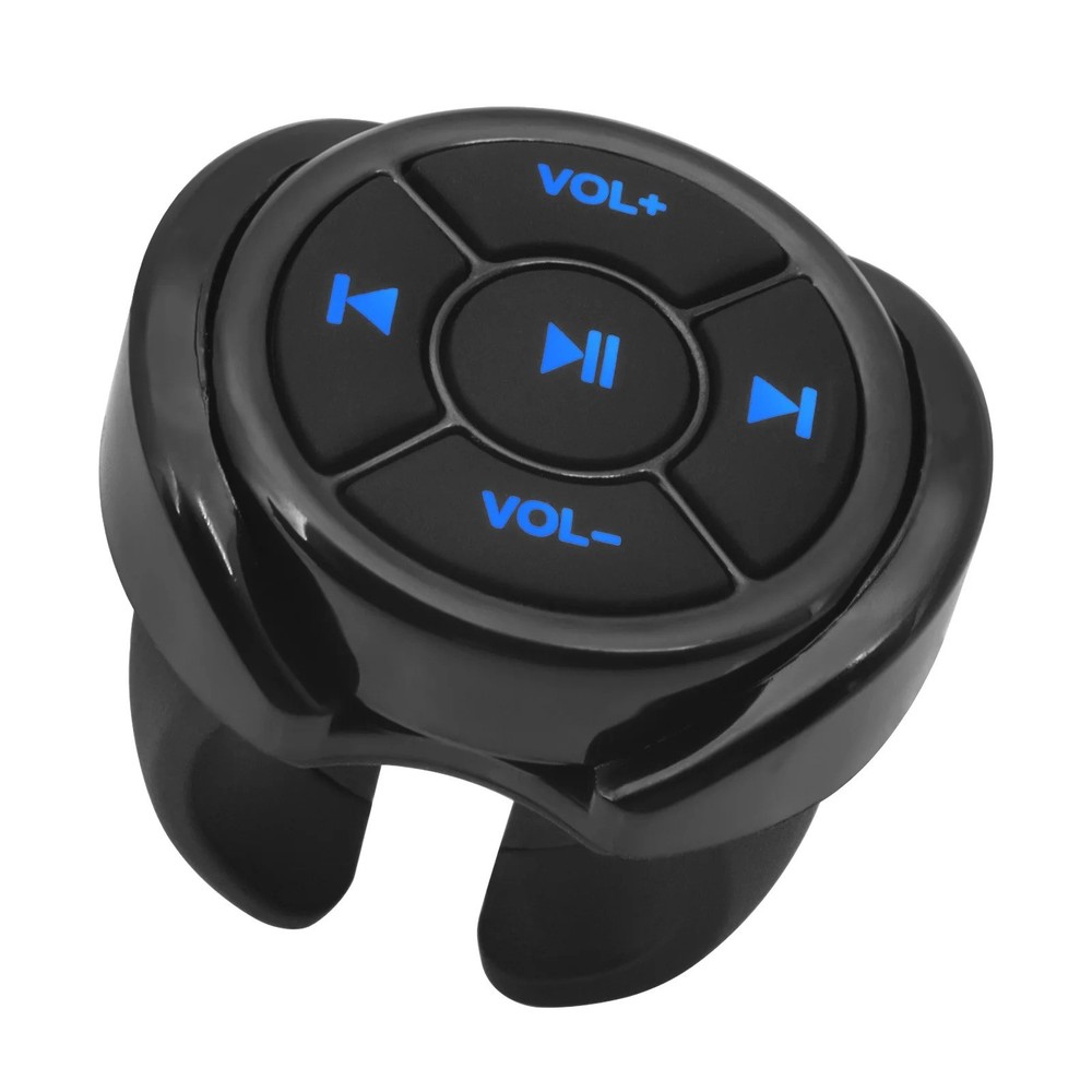 Wireless Bluetooth 5.0 Remote Controller Media Button Car Motorcycle Bike