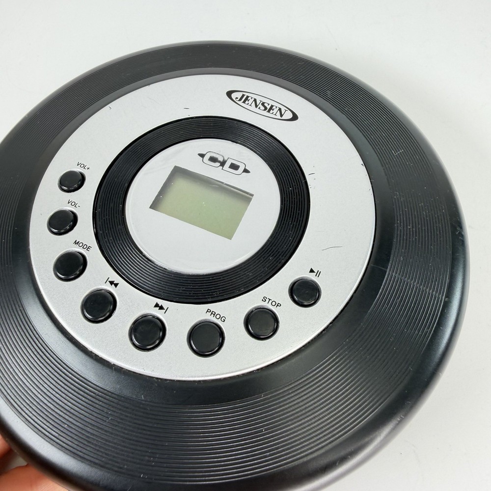 Jensen Walkman Portable CD Player CD-60B Black