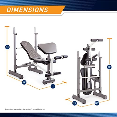 Folding Standard Weight Bench – Easy Storage MWB-20100