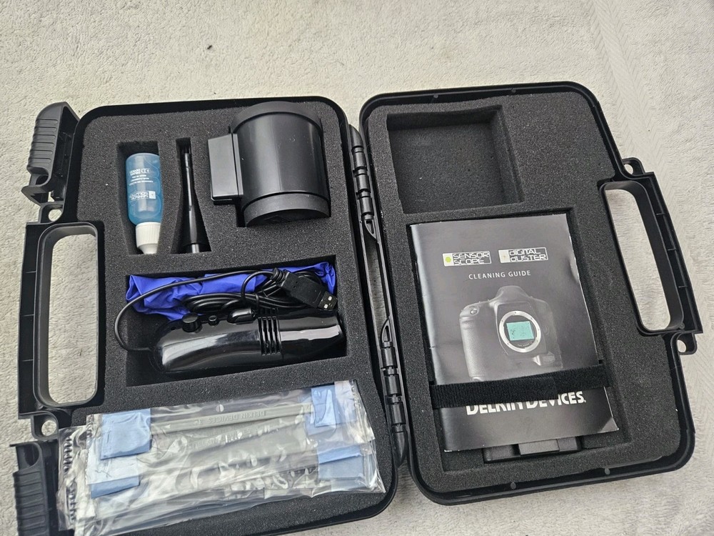 DELKIN DEVICES SENSOR SCOPE SLR IMAGE SENSOR CLEANING KIT