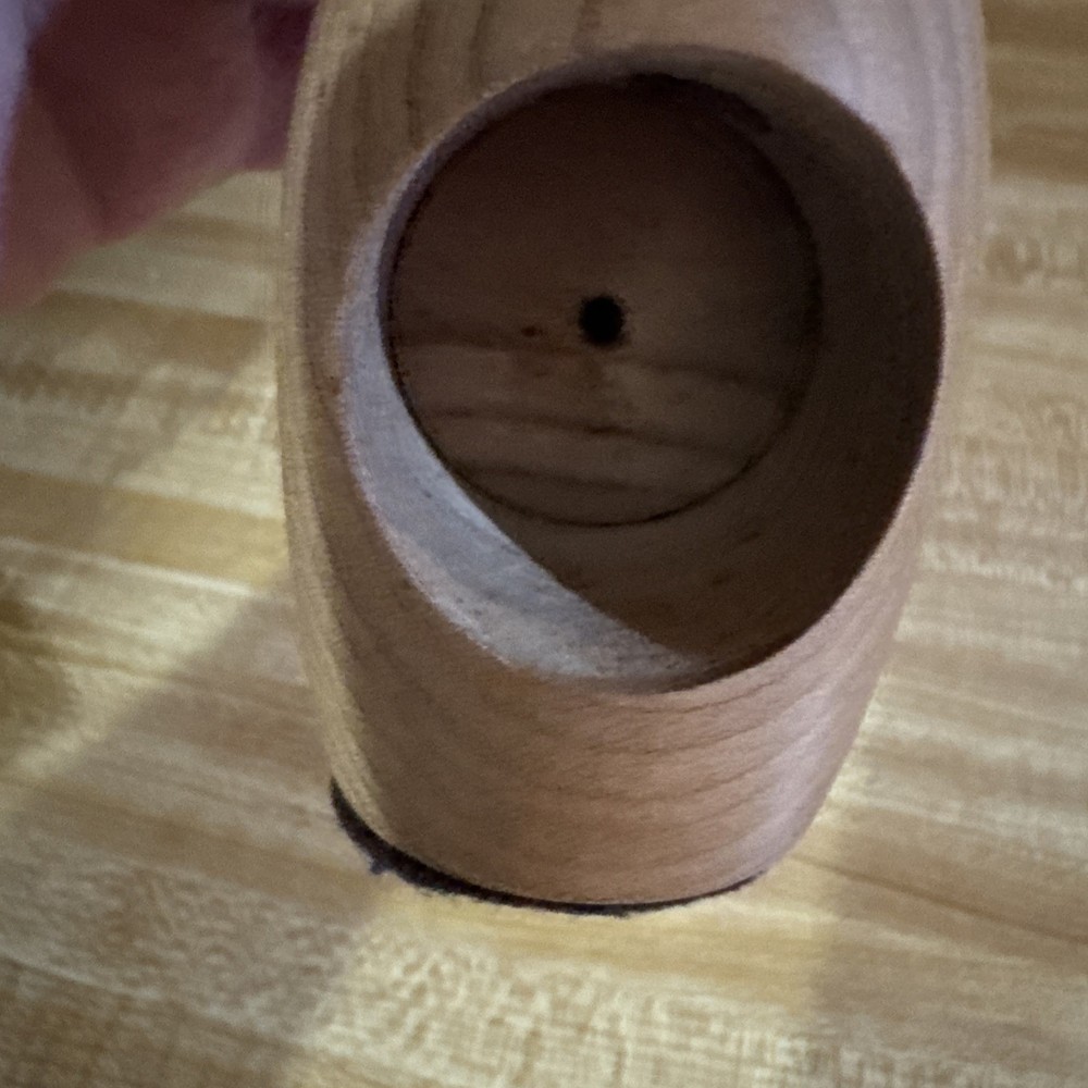 Handmade Olive Wood Nutcracker Screw Nut Cracker Retro