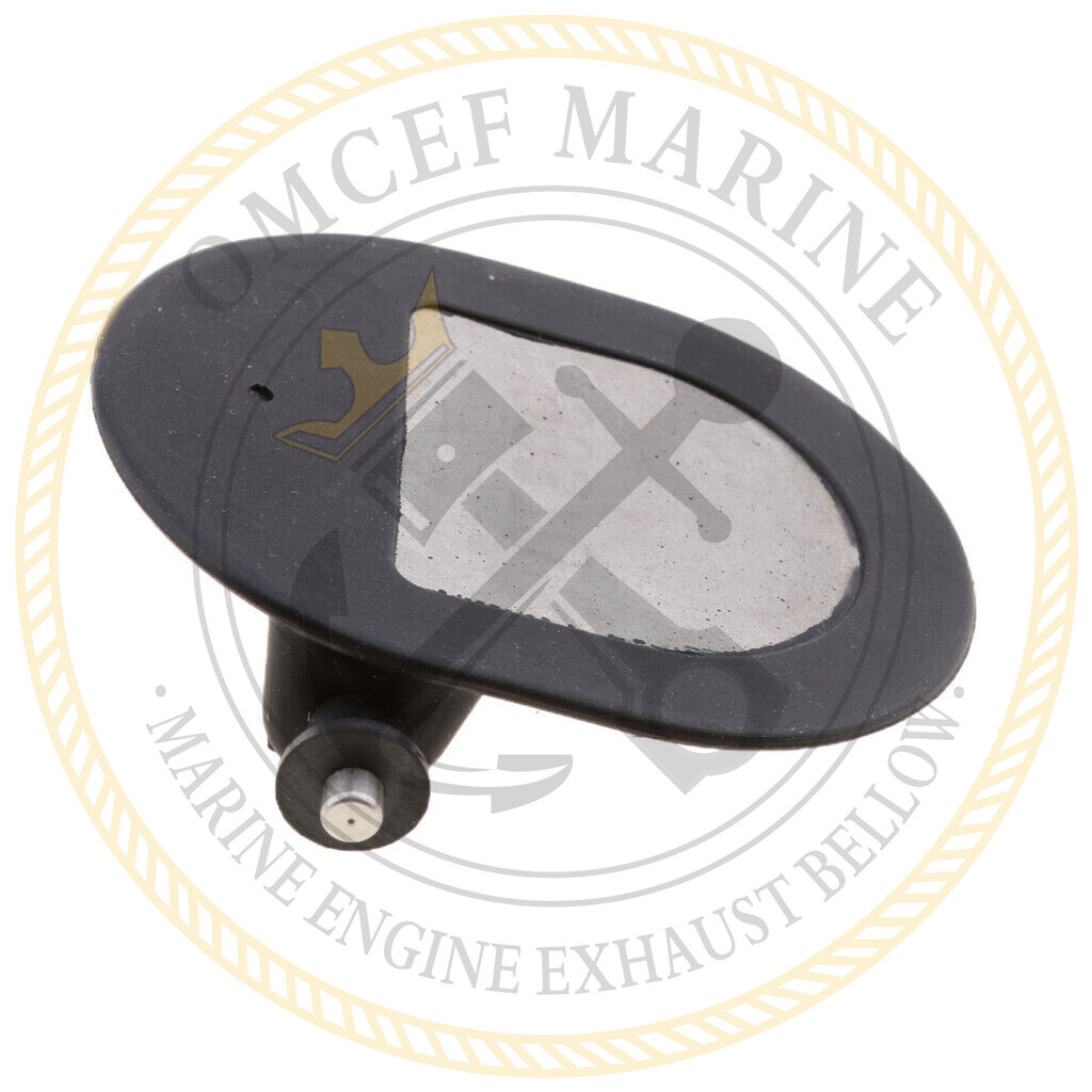 omc sterndrive exhaust seal with bushing and pin 3" # 0985749 /0765166 /0984467