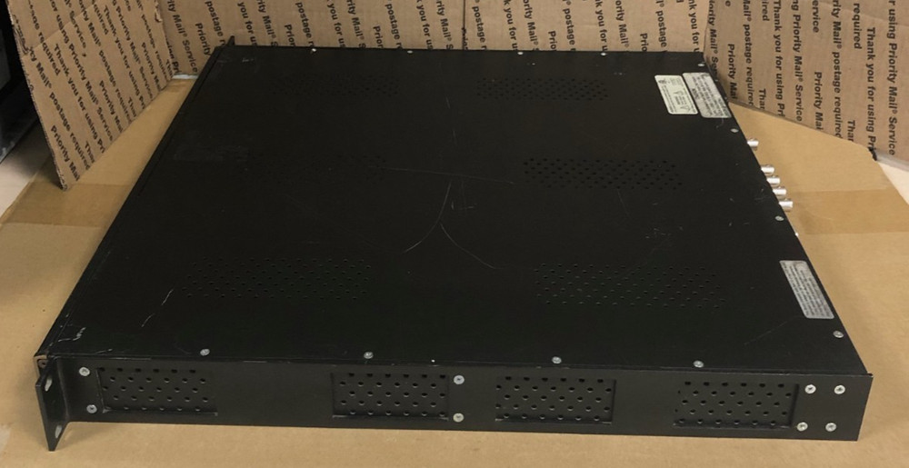 Evertz Model 8084 Digital Closed Captioning Encoder W/RACK EARS (TESTED)