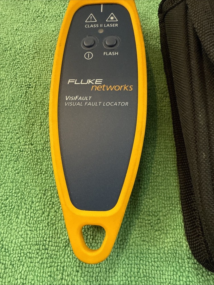 Fluke VisiFault Single Mode & Multimode Visual Fault Locator w/case