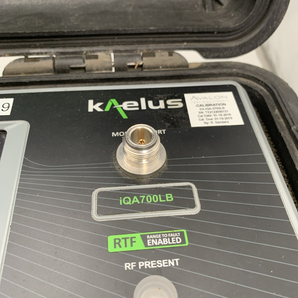 Kaelus IQA-700LB Passive Intermodulation (PIM) Test Set. Needs Calibration