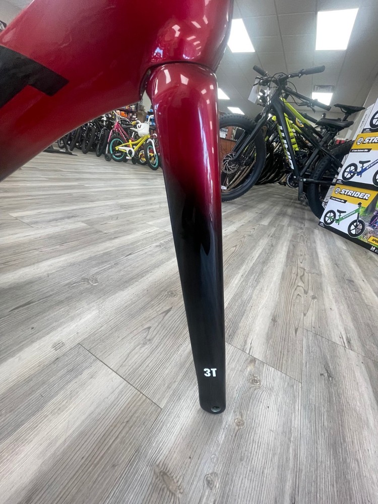 3T Strada Frameset - 56cm - Red
