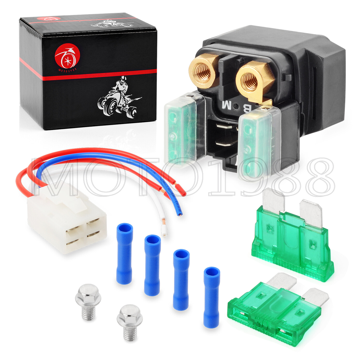 For Yamaha Grizzly Wolverine Raptor 350 400 450 660 660R Starter Solenoid Relay