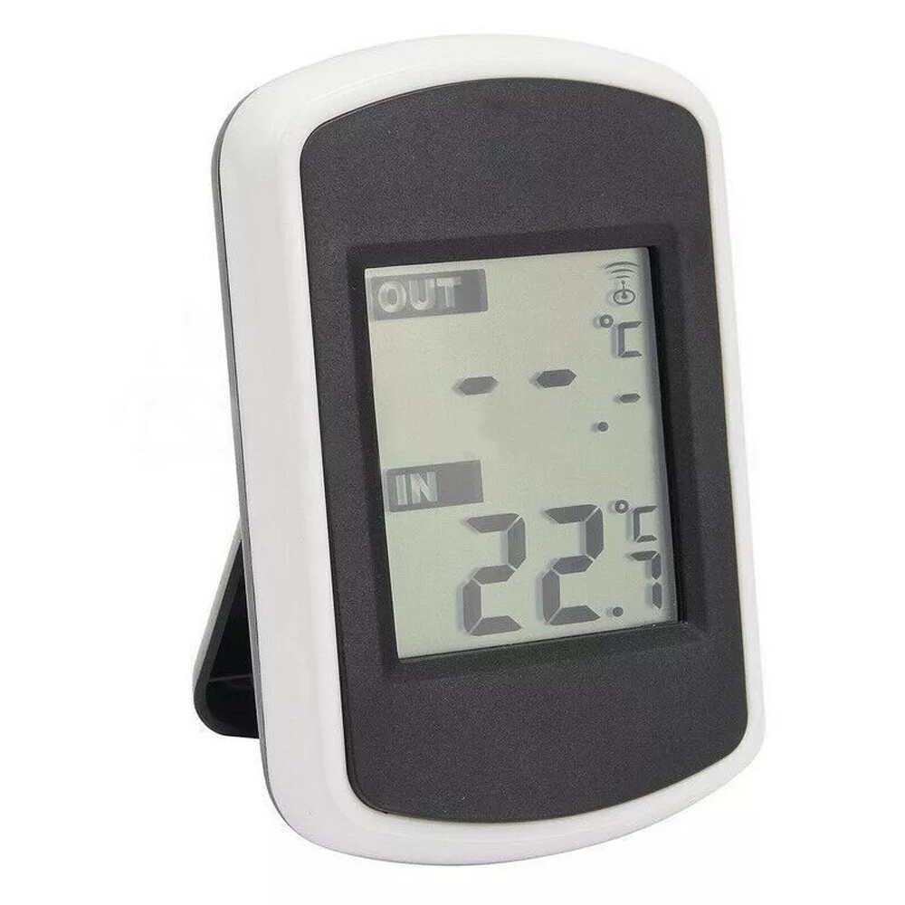 433MHz Digital Wireless Thermometer LCD Ambient Temperature Meter Weather Tester