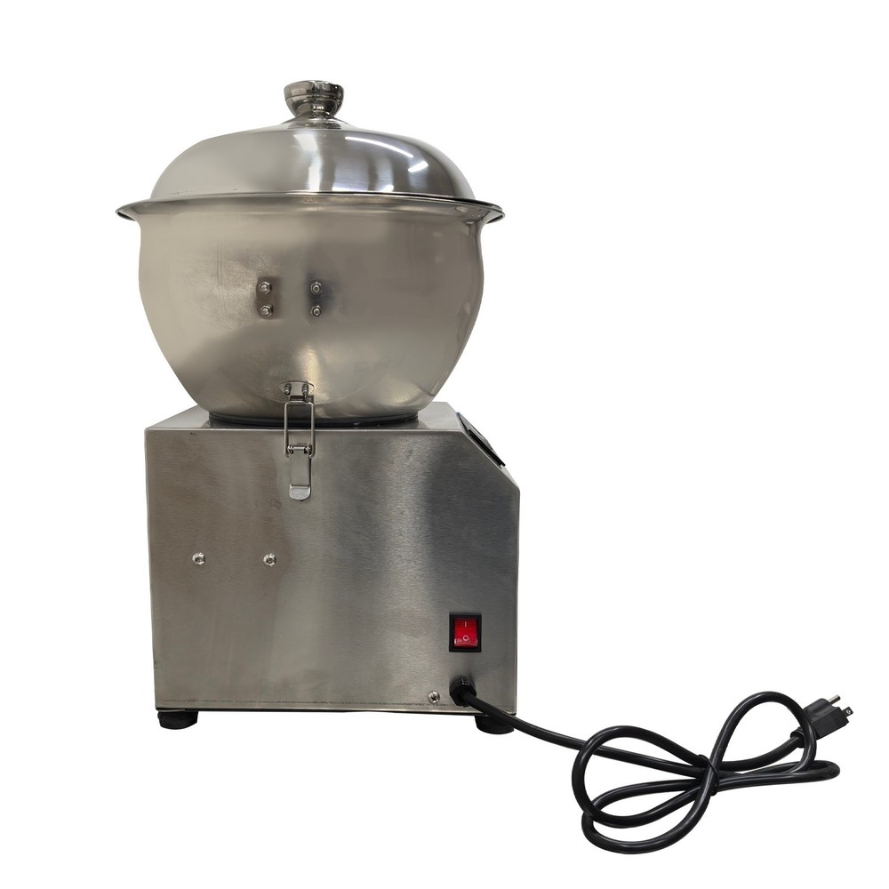 8KG Detachable Basin Type Dough Mixer Machine w/ Heating Function Timing Control