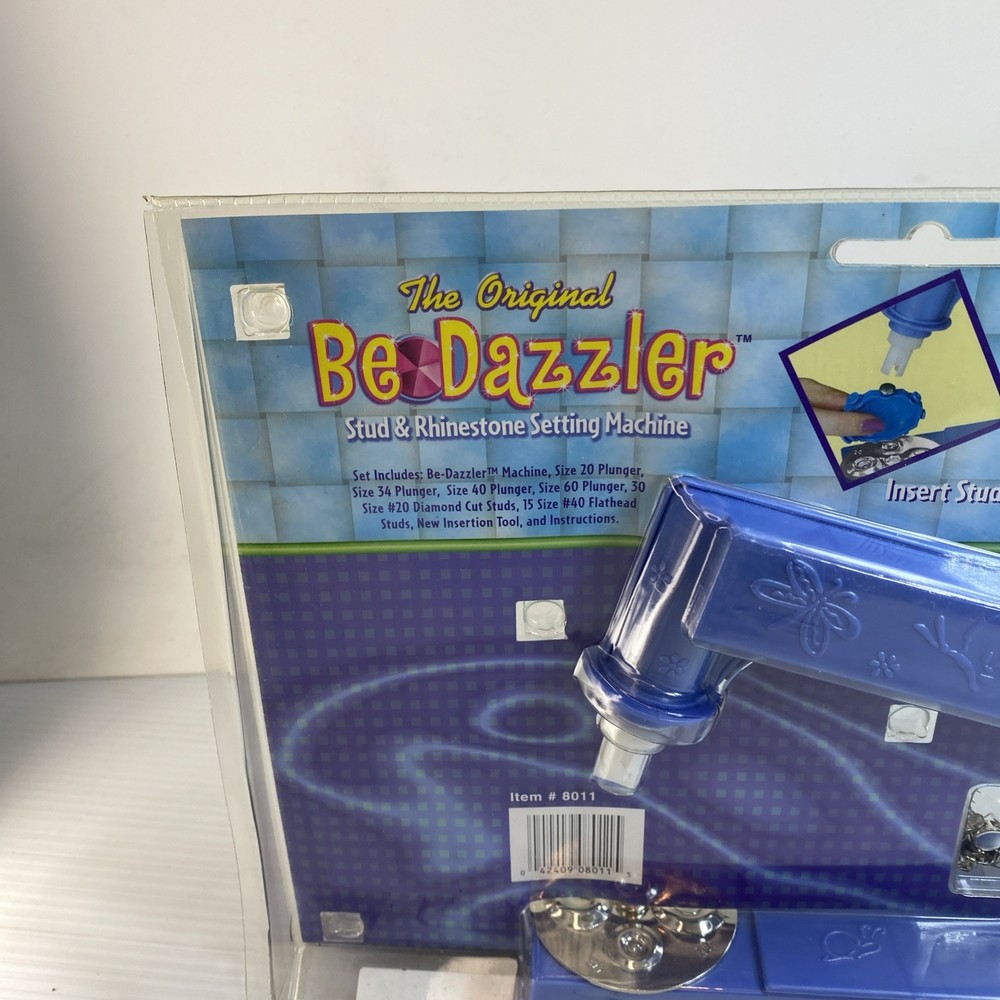 GEMAGIC BEDAZZLER Cathy Mitchells Stud Setting Machine System Tool w/Rhinestones