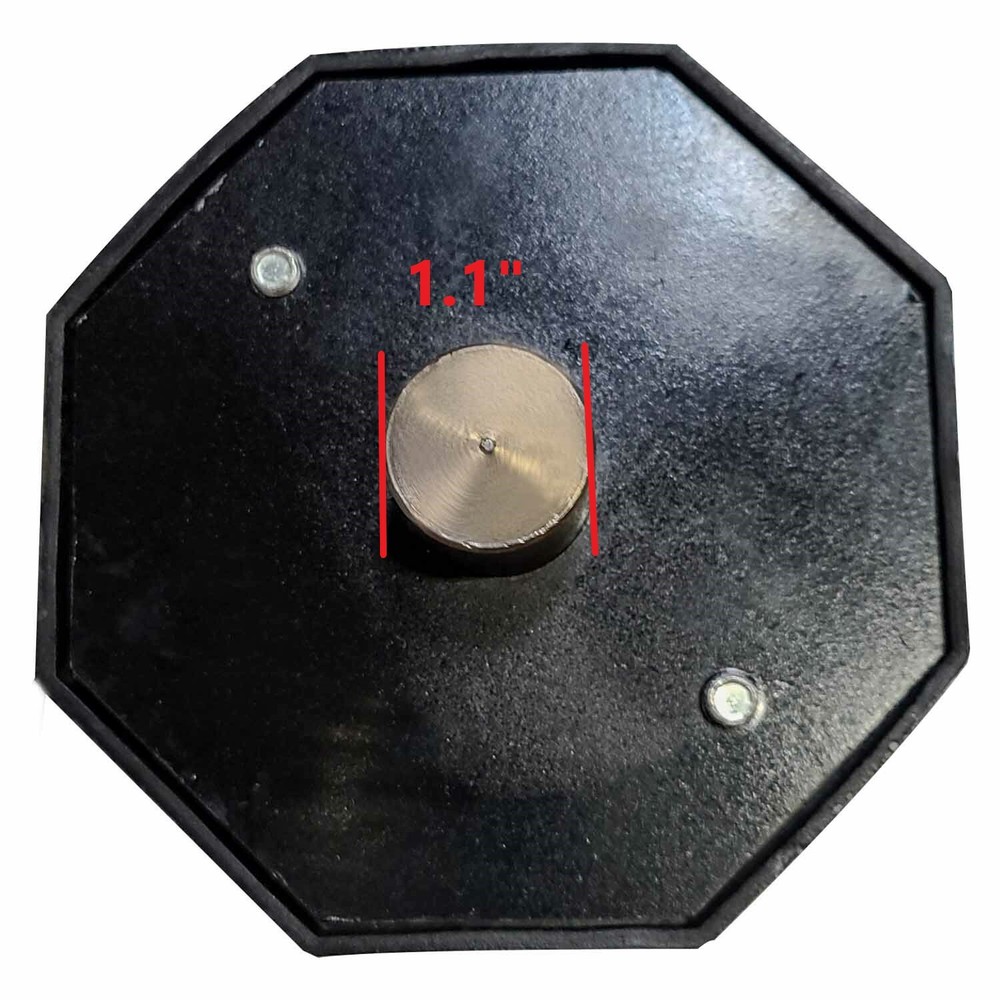 Floor Jack Adapter with Rubber Pad 1.1 inch