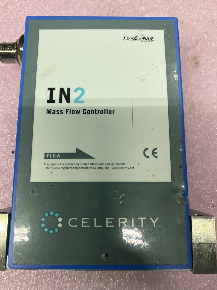 CELERITY IN2 Mass Flow Controller DSRGD100 N2 438 - 858 SCCM