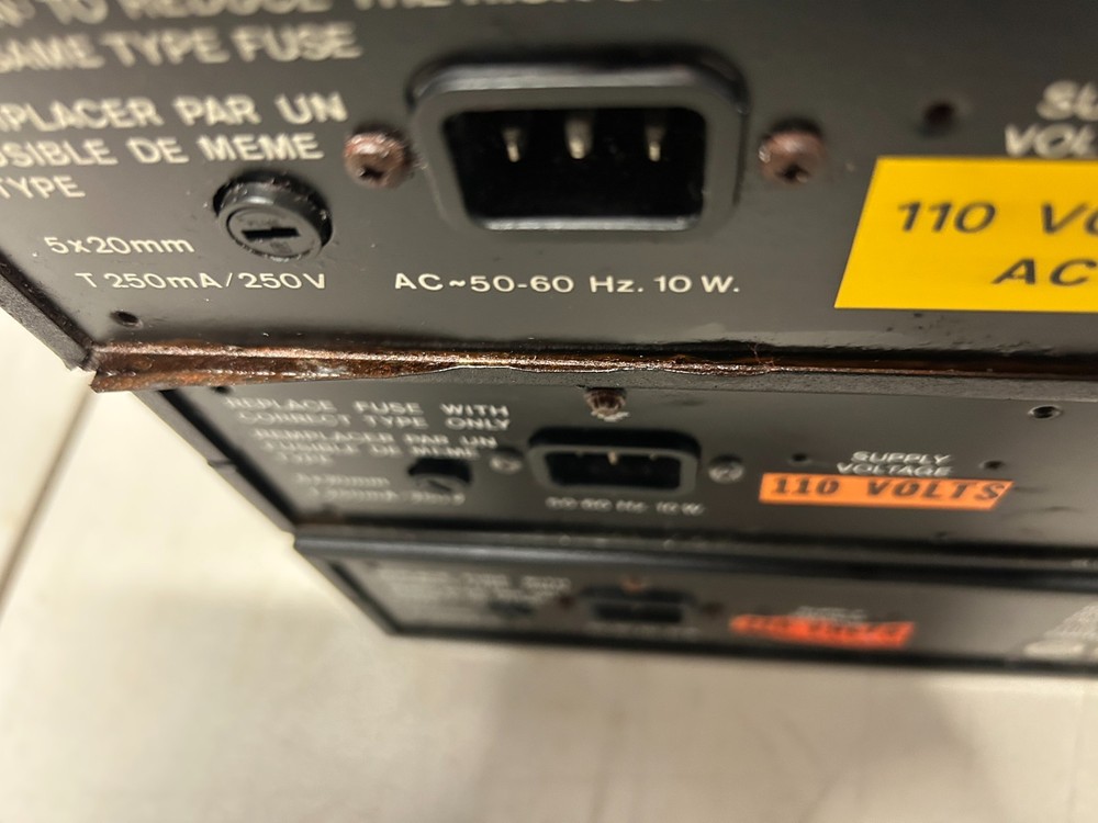 Klark Teknik DN300 Graphic Equalizer Lot of 3 Non-Functioning