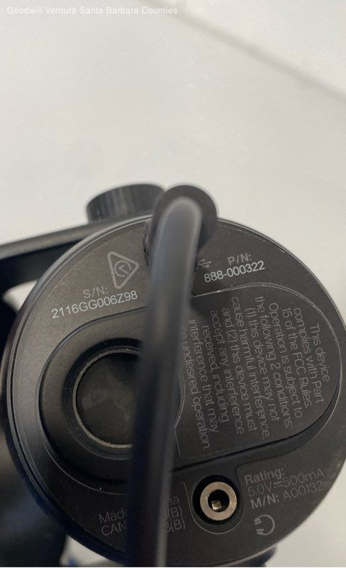 Blue Yeti Professional Multi-pattern USB Condenser Microphone - Blackout