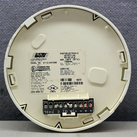System Sensor 2112/24TSRB Photoelectronic Smoke-Automatic Fire Detector