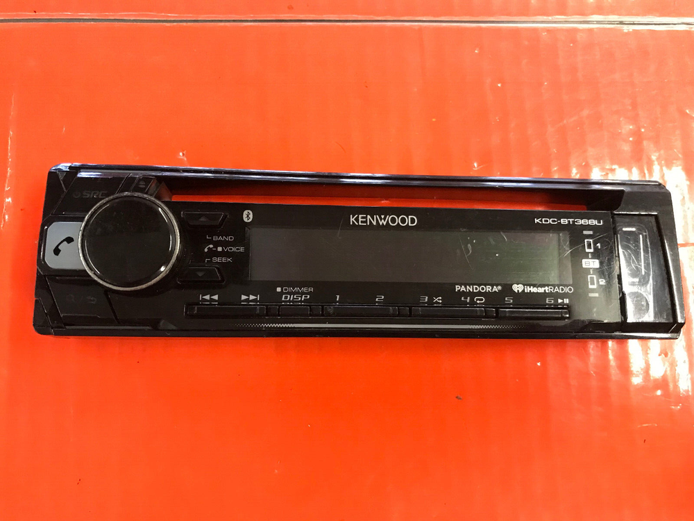 kdc bt368u FACEPLATE tested