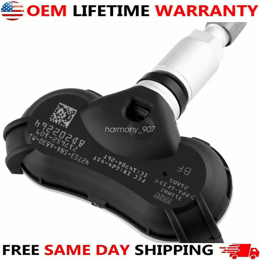 4PCS GENUINE OEM Tire Pressure Sensor TPMS 42753-TR3-A810 For Civic Odyssey USA