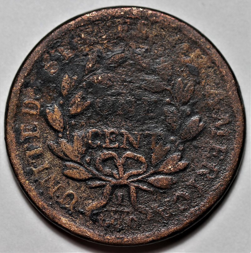 1798 Draped Bust Large Cent - US 1c Copper Coin