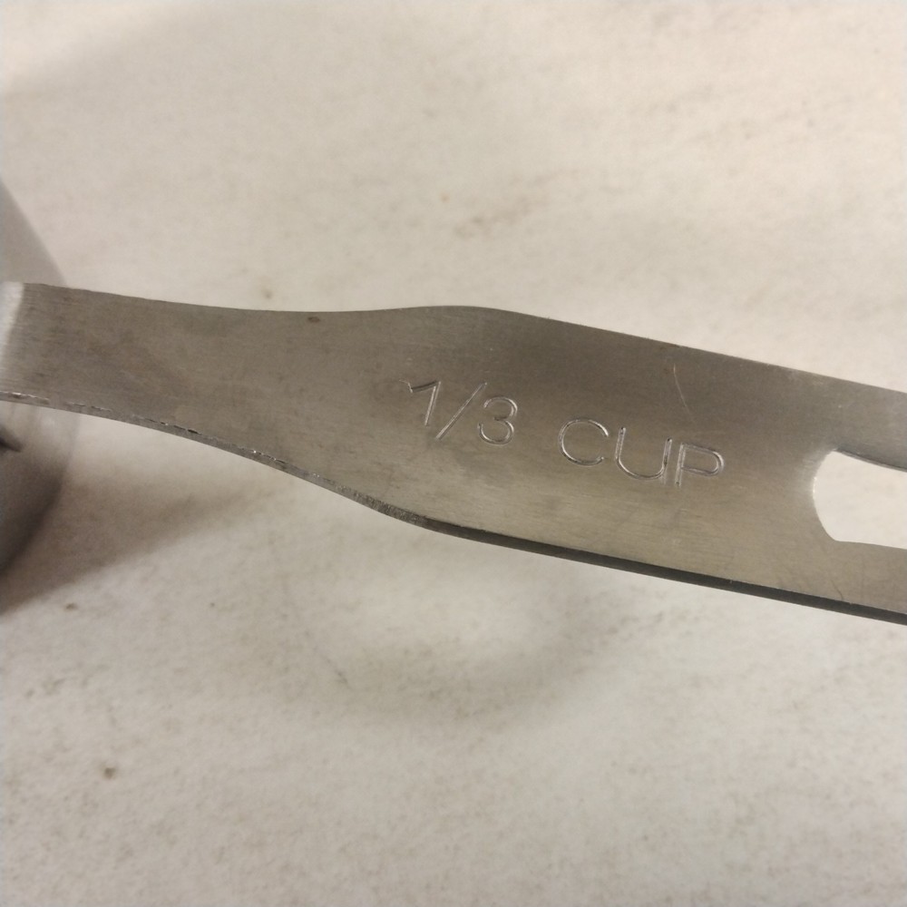 Stainless Steel 1/3 Cup Measuring Cup