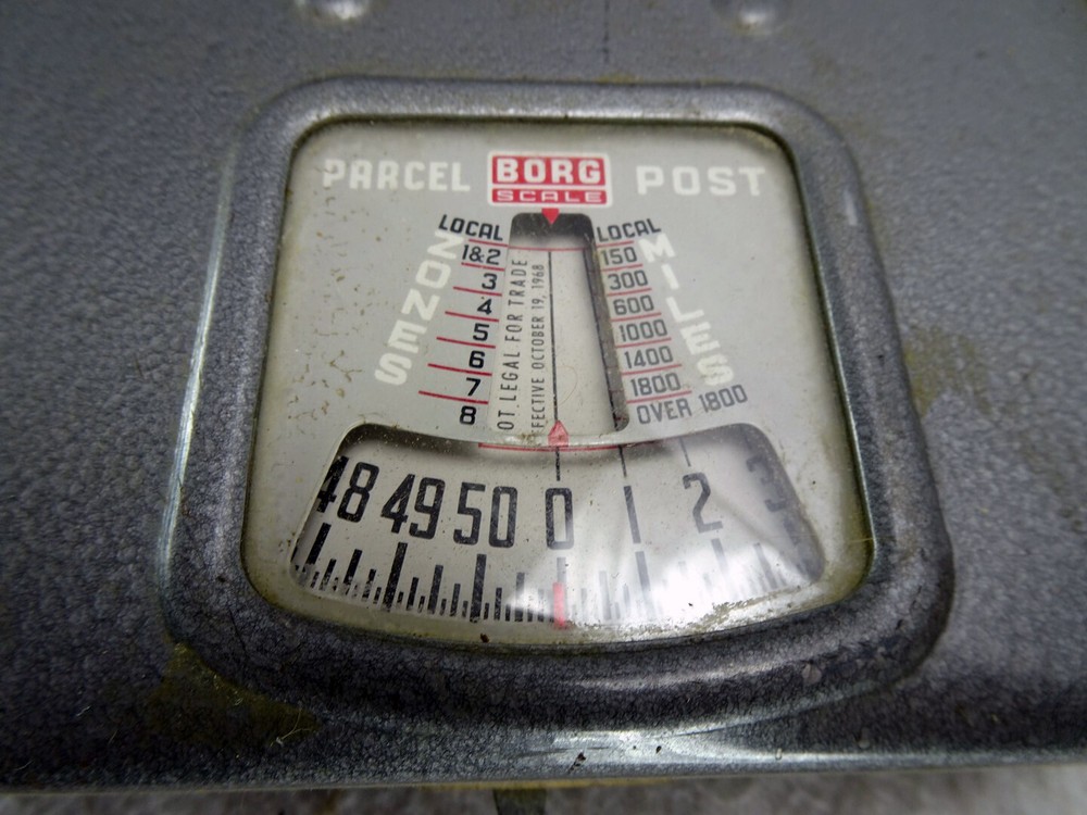 Vintage BORG PARCEL POST SCALE - very good condition