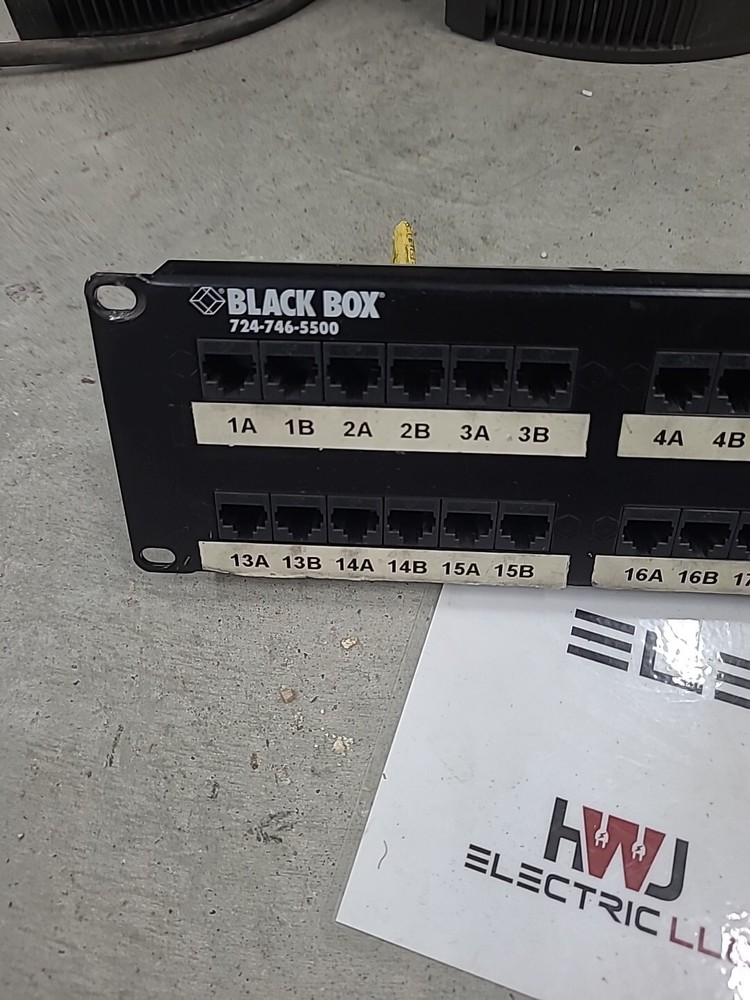 Black  Box Gigabase CAT5e 48-Port Patch Panel