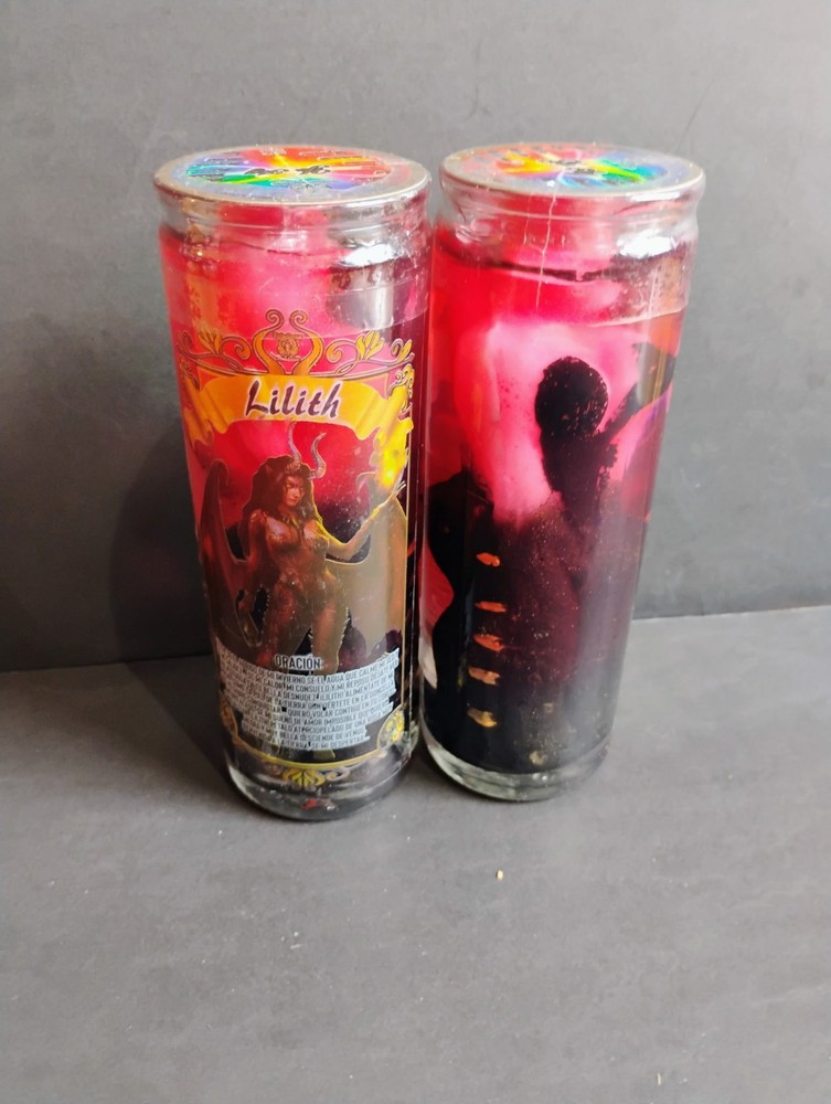 Lilith Lilithu Devil Evil Ritual Gel Candle