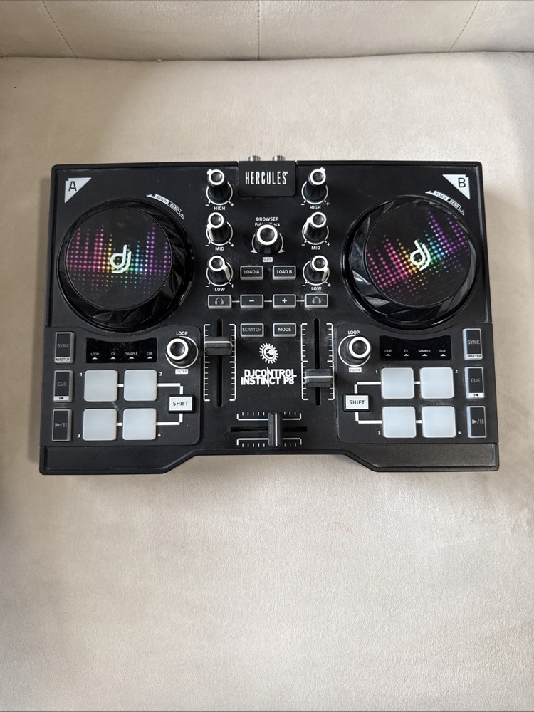 Hercules DJControl Instinct P8 Party Pack