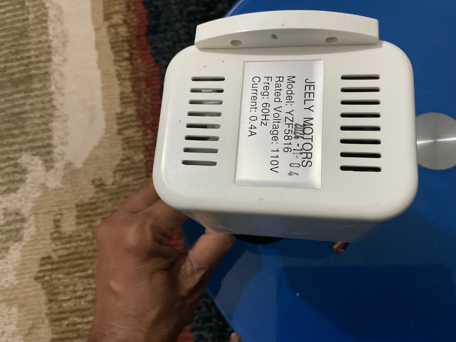 JEELY MOTORS GENIUN ICE MACHINE WATER PUMP 110 VOLTS MODEL # YZF5816