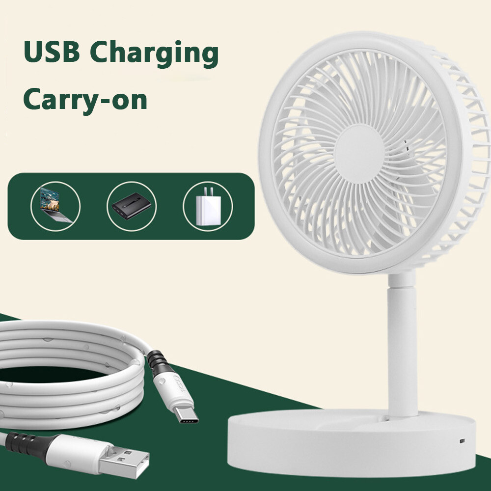 Foldable Fan - For Travel, Camping & Home Use, Portable Cooling Solution