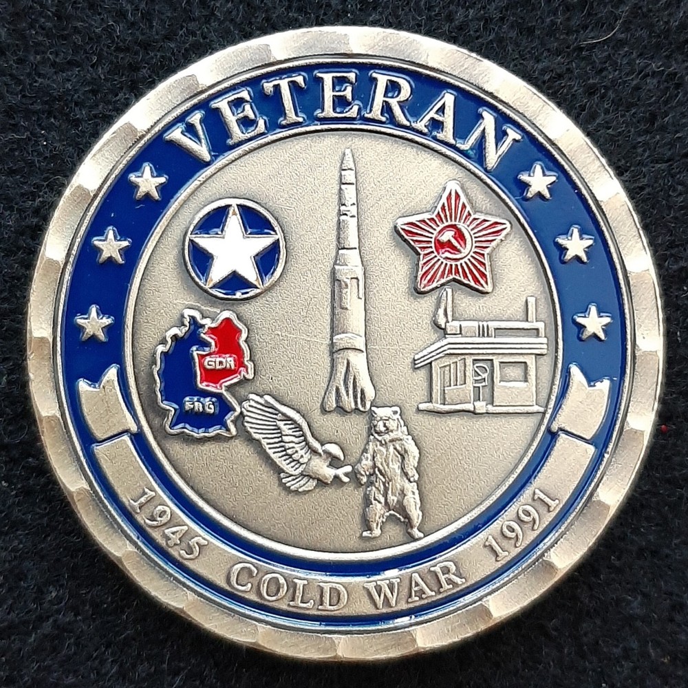 Challenge Coin: Cold War Veteran's (Suitable for ALL Branches)