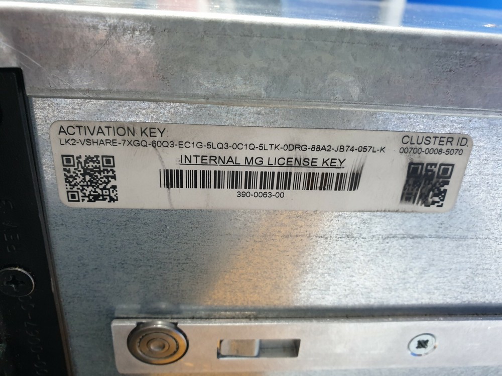 Violin Memory V6616-HA64-8XFC SLC Flash Memory Storage Array 800-0003-00 Rev 06