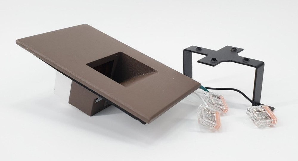 WAC LED Step Lights WL-LED200F Cetcus Intertek BJ0311- Brown
