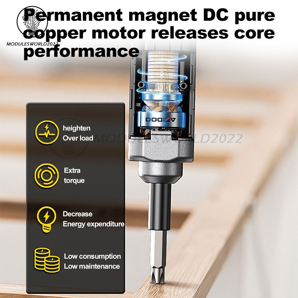 Portable Electric Screwdriver set mini Compact USB rechargeable Screw Driver