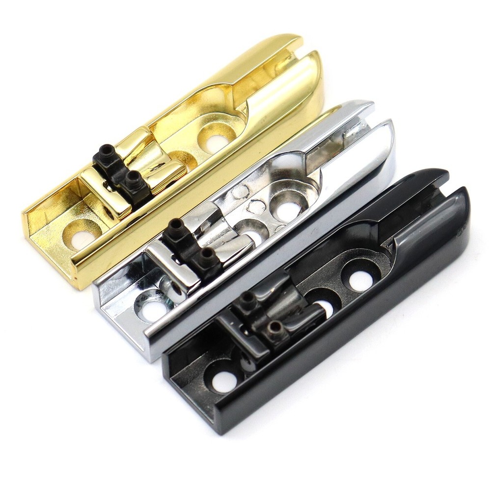 6 String Electric Bass Individual Tailpiece Single String Bass Bridge Silver-6Pc