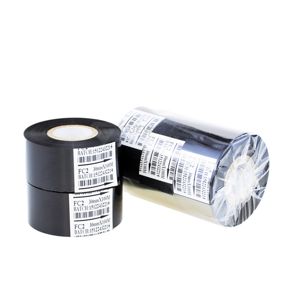 1 Roll Coding Pring Machine Replacement Code Ink Roll Black Color Ribbon