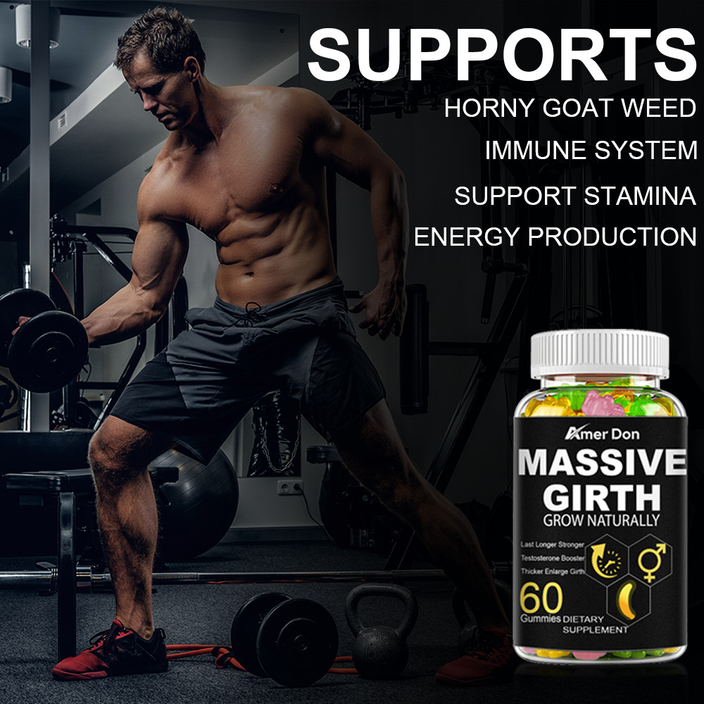 MASSIVE MEN GUMMIES&Ashwagandha Root Blend Premium Formula Changes Well-being