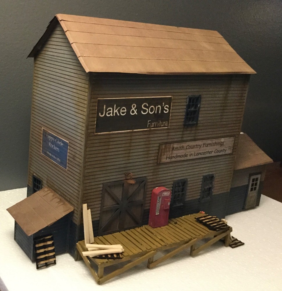 O Scale Jake and Sons Structure Kit Laser Cut