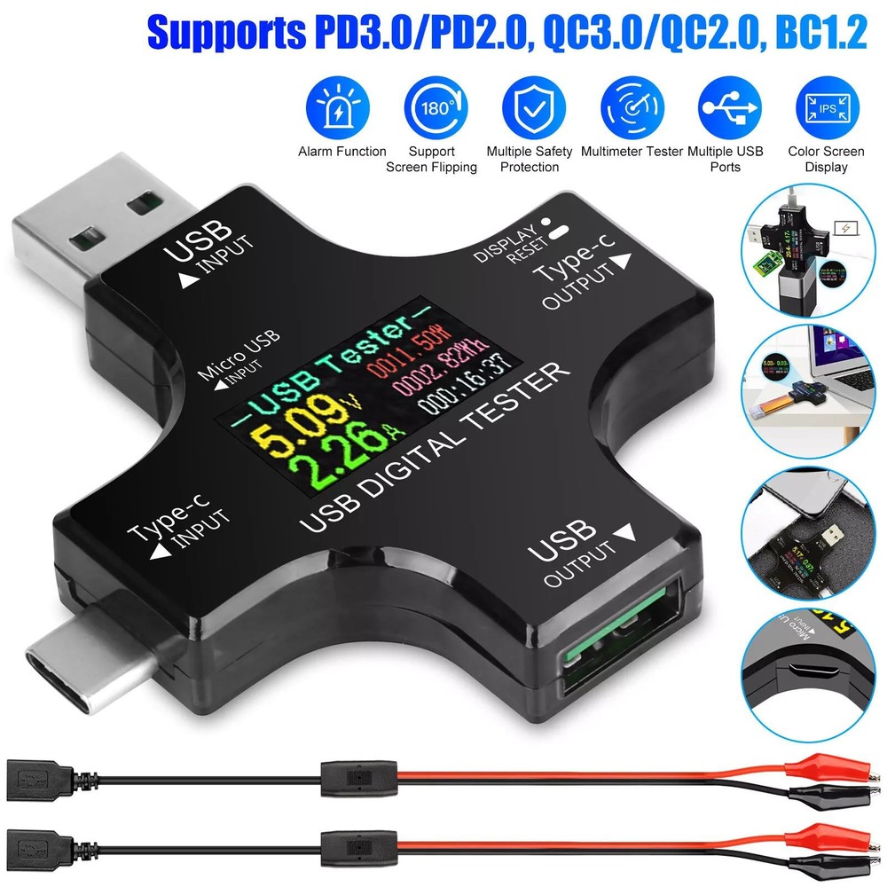 New Power Meter Tester Digital Multimeter Voltage Current Fit Maximum power 150W
