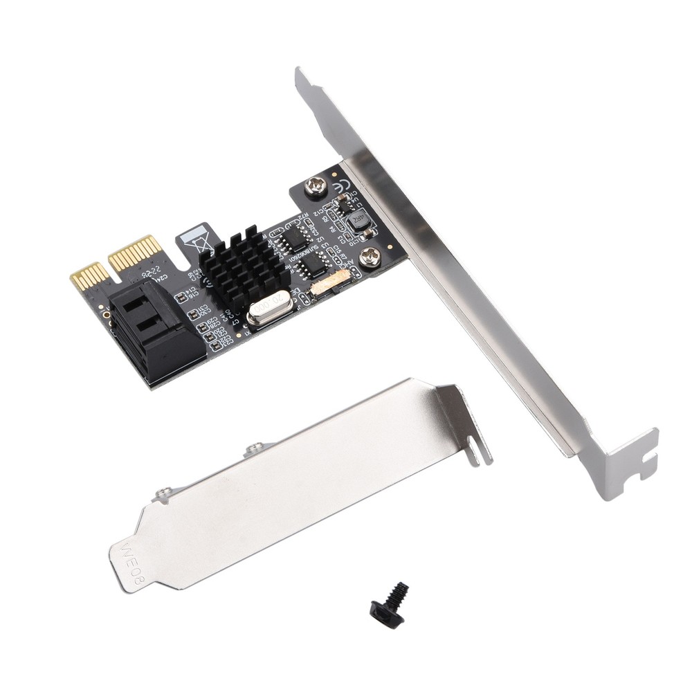 New 2 SATA interfaces Port SATA III Expansion Controller Adapter Card 6G