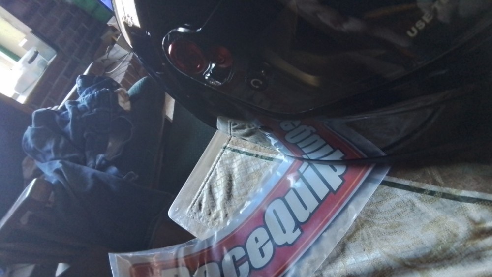 Racequip Pro25 Full Face Black Helmet