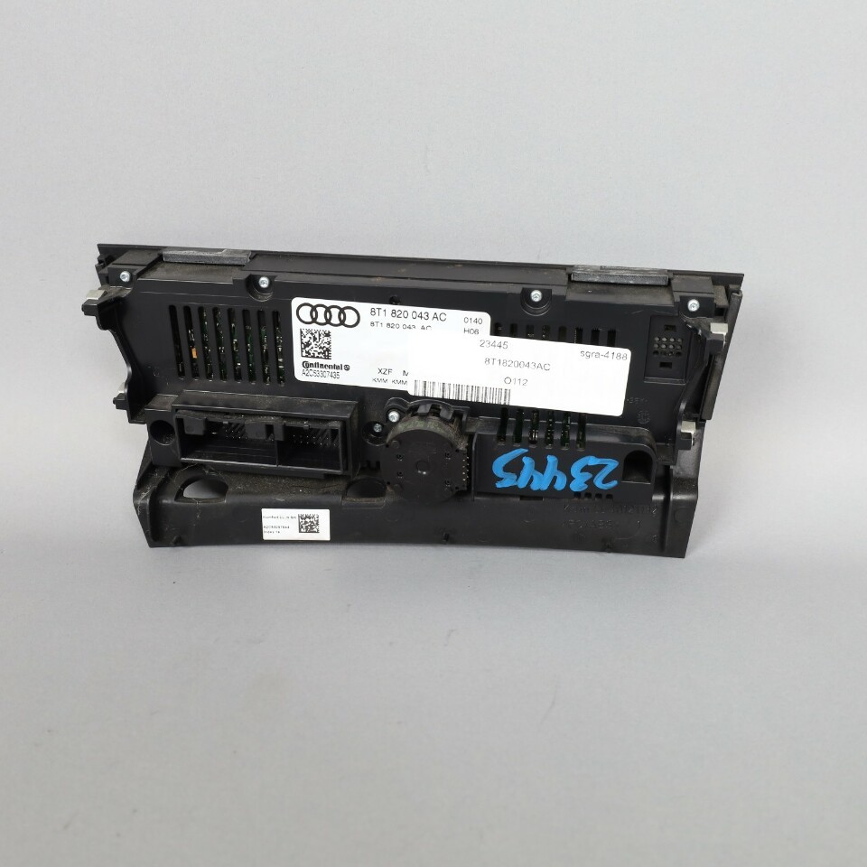 2009-2010 Audi A4 A5 S4 S5 Climate Temperature Control Panel OEM