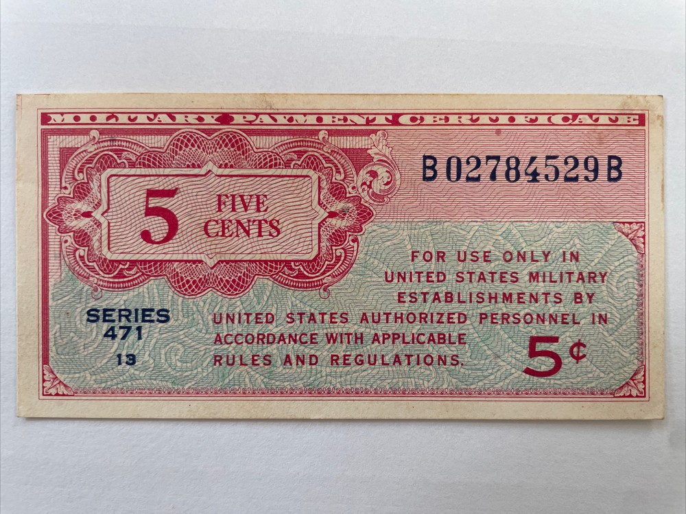 Series 471  5 Cents   GEM C-114