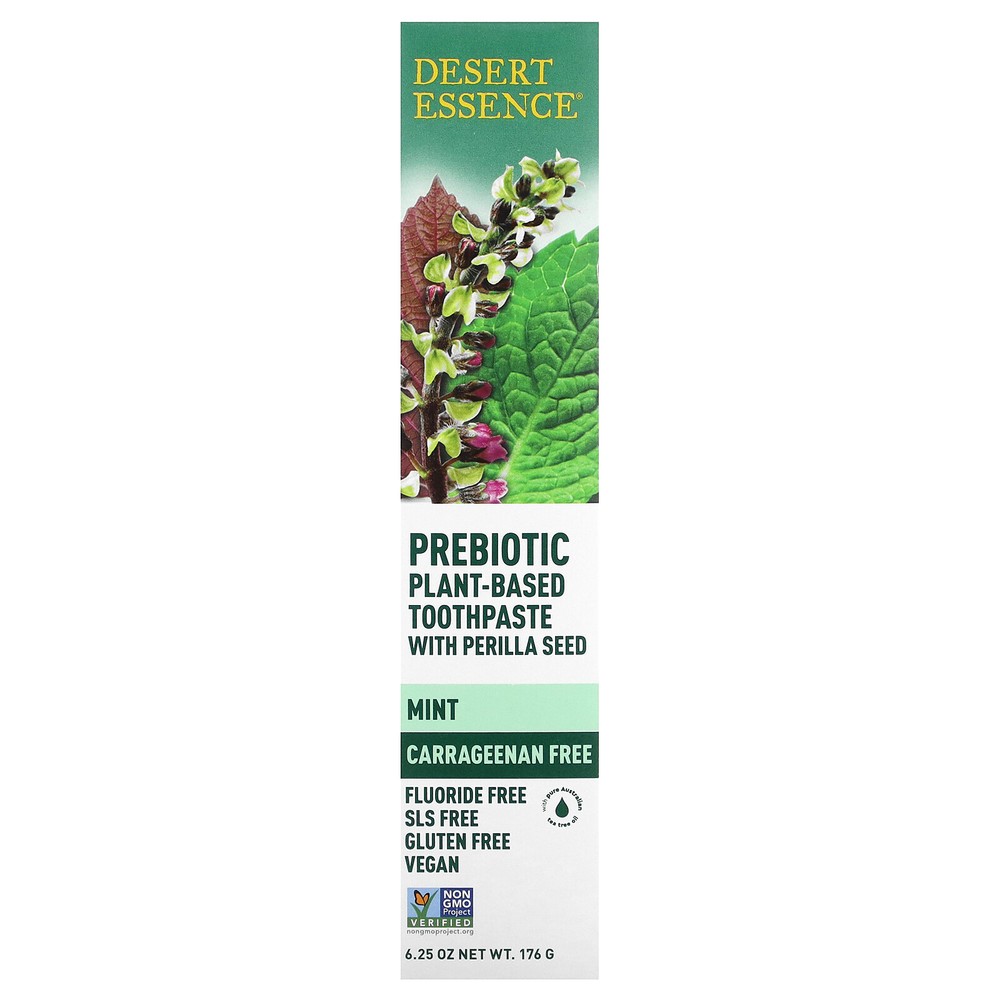 Prebiotic, Plant-Based Toothpaste, Mint, 6.25 oz (176 g)