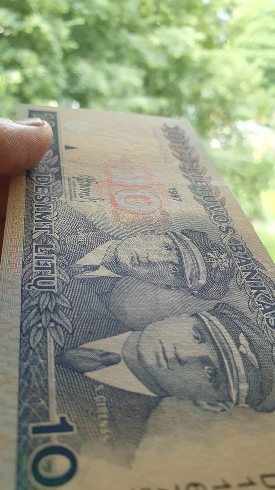 LITHUANIA 10 litu 1997, UNC, P59