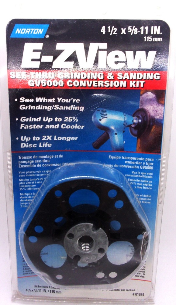 NORTON E-ZView See Thru Grinding and Sanding GV5000 Conversion Kit
